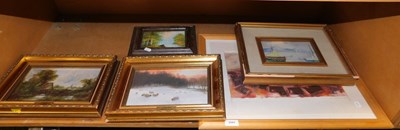 Lot 2065 - A quantity of framed prints, including a...