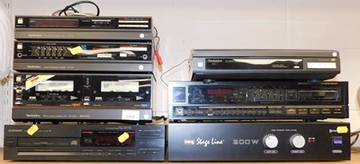 Lot 2069 - A Technics RSX50W music centre, including...