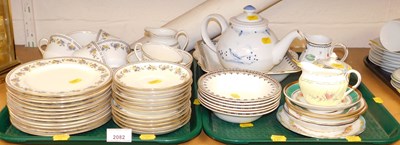 Lot 2082 - An Aynsley part tea service, comprising cups,...