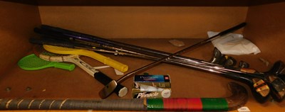Lot 2062 - A quantity of golf clubs, including drivers,...