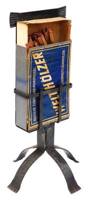 Lot 6 - An early 20thC German cast iron advertising...