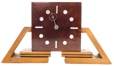 Lot 61 - A Jugendstil rosewood and giltwood mantel...