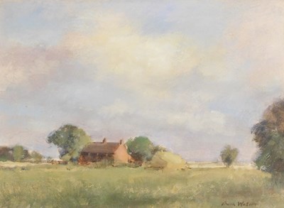 Lot 131 - Owen Waters (British 1916-2004). Staithe Farm,...