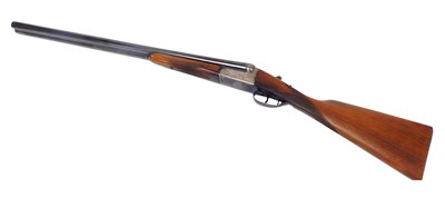 Lot 500A - By Tender. A Basque 12 bore side by side box...