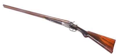 Lot 500C - By Tender. A 12 bore sidelock hammer action...