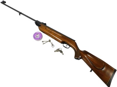 Lot 125 - A Weirauch .22 air rifle, with break barrel...