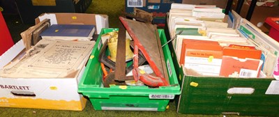 Lot 2137 - A collection of Ordnance Survey maps and books,...