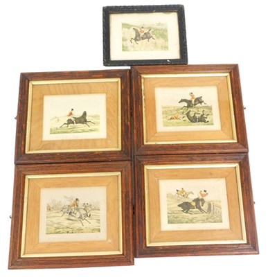 Lot 163 - After Thomas Alken (English 1785-1851). Five...