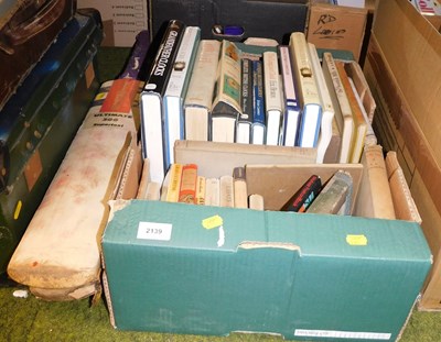 Lot 2139 - A quantity of antiques books, covering clock...