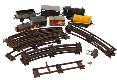 Lot 176 - A Hornby O gauge railway, including a type 40...