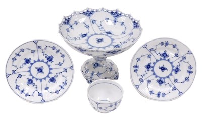 Lot 178 - A Royal Copenhagen blue and white porcelain...