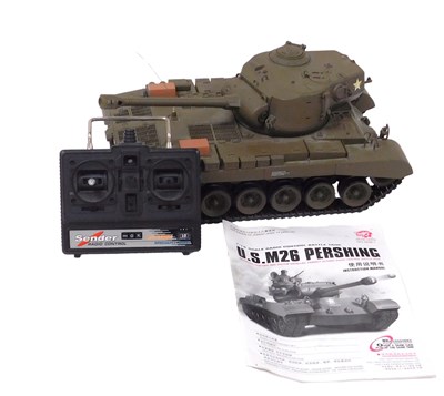 Lot 185 - A Heng Long remote control USM26 Pershing...