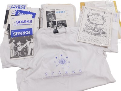 Lot 238 - A group of SPARKS charity related photographs...