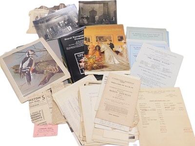 Lot 239 - Wimbledon amateur dramatics flyers photos and...