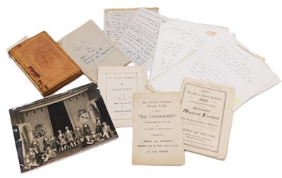Lot 241 - A selection of poetry penned by Reginald...
