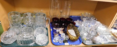 Lot 2003 - A quantity of glassware, including beer steins,...