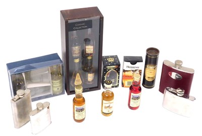 Lot 216 - A group of alcohol miniatures, including a...