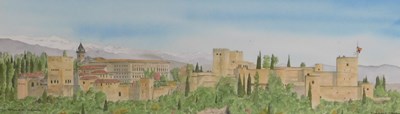 Lot 224 - Michael Foster (British 20thC). Alhambra...