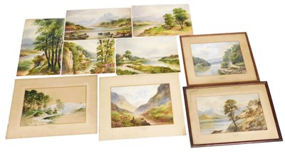 Lot 252 - James Douglas (Scottish 1858-1911). Loch Awe,...