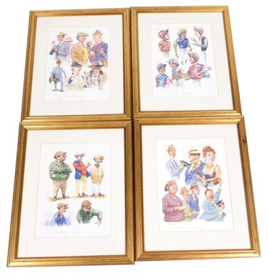 Lot 278 - Peter Curling (British b.1955). Lads, Owners,...