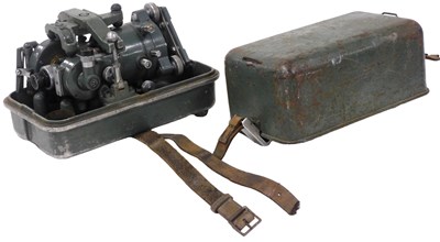 Lot 270 - A mid 20thC Hilger & Watts theodolite, cased.