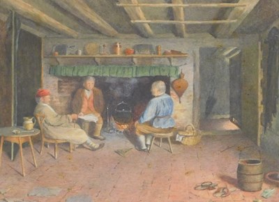 Lot 260 - Florence J Newton (fl.1902). Interior of a...