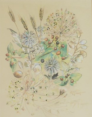 Lot 284 - Cedric J Cannon. Potpourri, pastel, name plate...