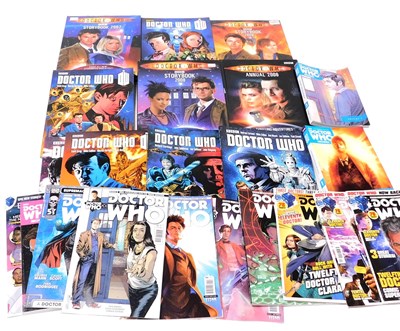 Lot 295 - Panini comics Doctor Who series...