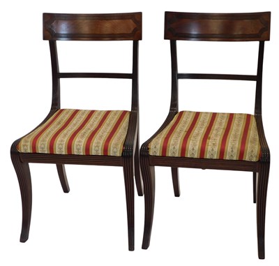 Lot 1146 - Two similar Regency/ early Victorian mahogany...