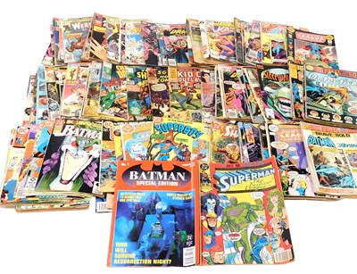 Lot 303 - Marvel and DC comics, including Captain...