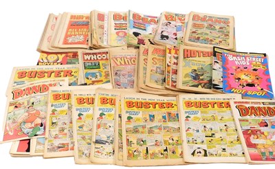 Lot 305 - Assorted 1970s and 80s comics, including The...