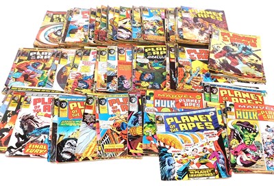 Lot 309 - Marvel comics Planet of the Apes, circa 1970s....