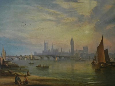 Lot 1 - William Crawhall (act c1859-c1894). The Thames...