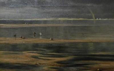 Lot 220 - Harry Hilton (19thC/20thC). Coastal scene of...