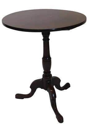 Lot 368 - A George III Mahogany occasional table, the...