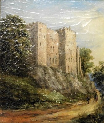 Lot 239 - Early 19thC British School. Ludlow Castle, oil...
