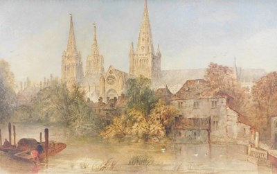 Lot 170 - Circle of Alfred Vickers (1786-1868). A view...