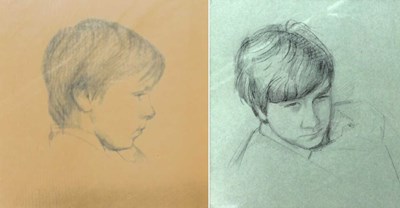 Lot 712 - Graham Jones (b.1960). Study of Richard circa...