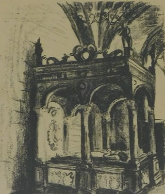 Lot 711 - Julia Trevelyan-Oman (20thC). Tomb Sherbourne...
