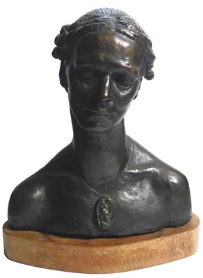 Lot 2 - Jacob Epstein (1880-1959). Bust of Mrs Ambrose...