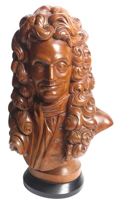 Lot 10 - Denis Parsons (1934-2012). A carved walnut...