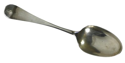 Lot 127 - A mid 18thC Old English pattern silver...