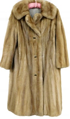 Lot 339 - A Bradleys lady's fur coat, three quarter length.