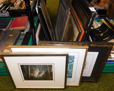 Lot 2194 - Various pictures, prints, etc., to include...