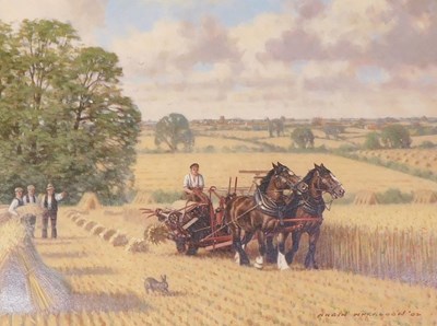 Lot 3 - Robin Wheeldon (b.1945). Whoa Steady, oil on...