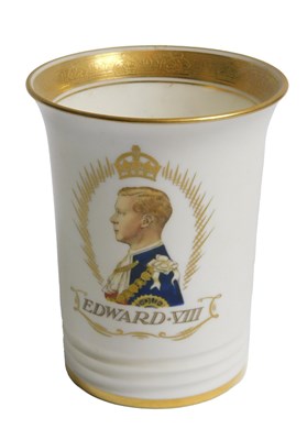 Lot 30 - A Mintons beaker, limited edition made to...
