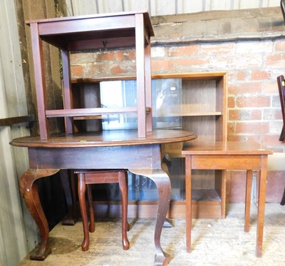 Lot 1105 - A group of furniture, to include a teak...