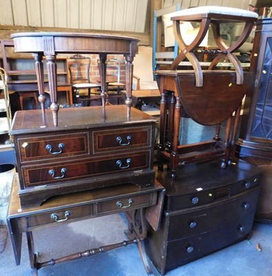 Lot 1125 - A group of furniture, to include a mid century...