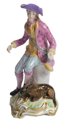 Lot 57 - A modern Spode figure of a huntsman and his...