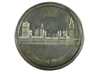 Lot 328 - A white coloured metal Tower Mint medallion of...